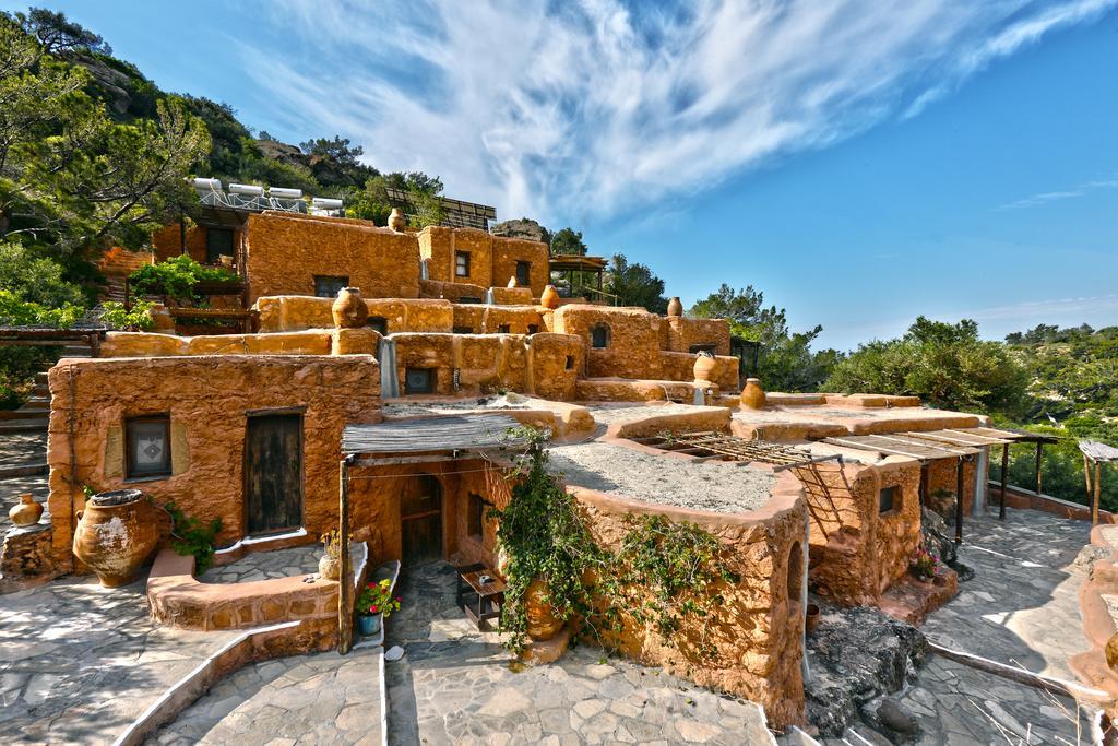 Апарт готель Aspros Potamos Макрі-Ялос Екстер'єр фото