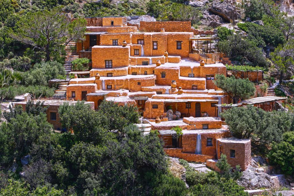Апарт готель Aspros Potamos Макрі-Ялос Екстер'єр фото